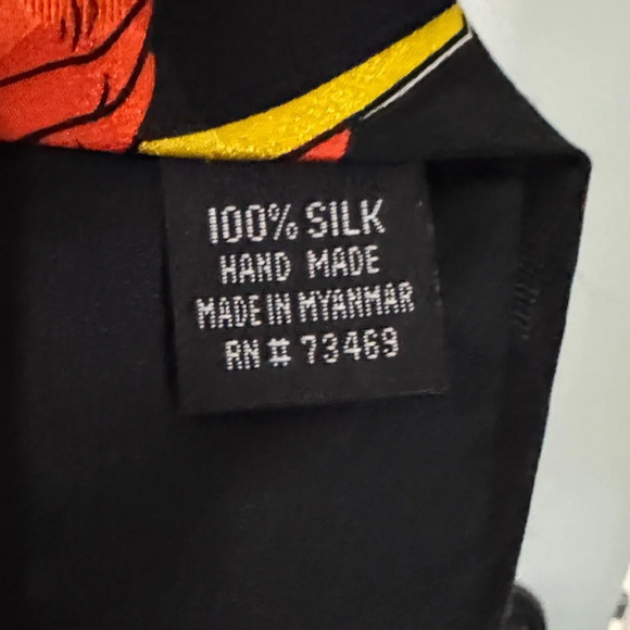 Vintage Warner Bros. Space Jam 1996 Cartoon Character Tie - Black and Blue - Picture 3 of 5